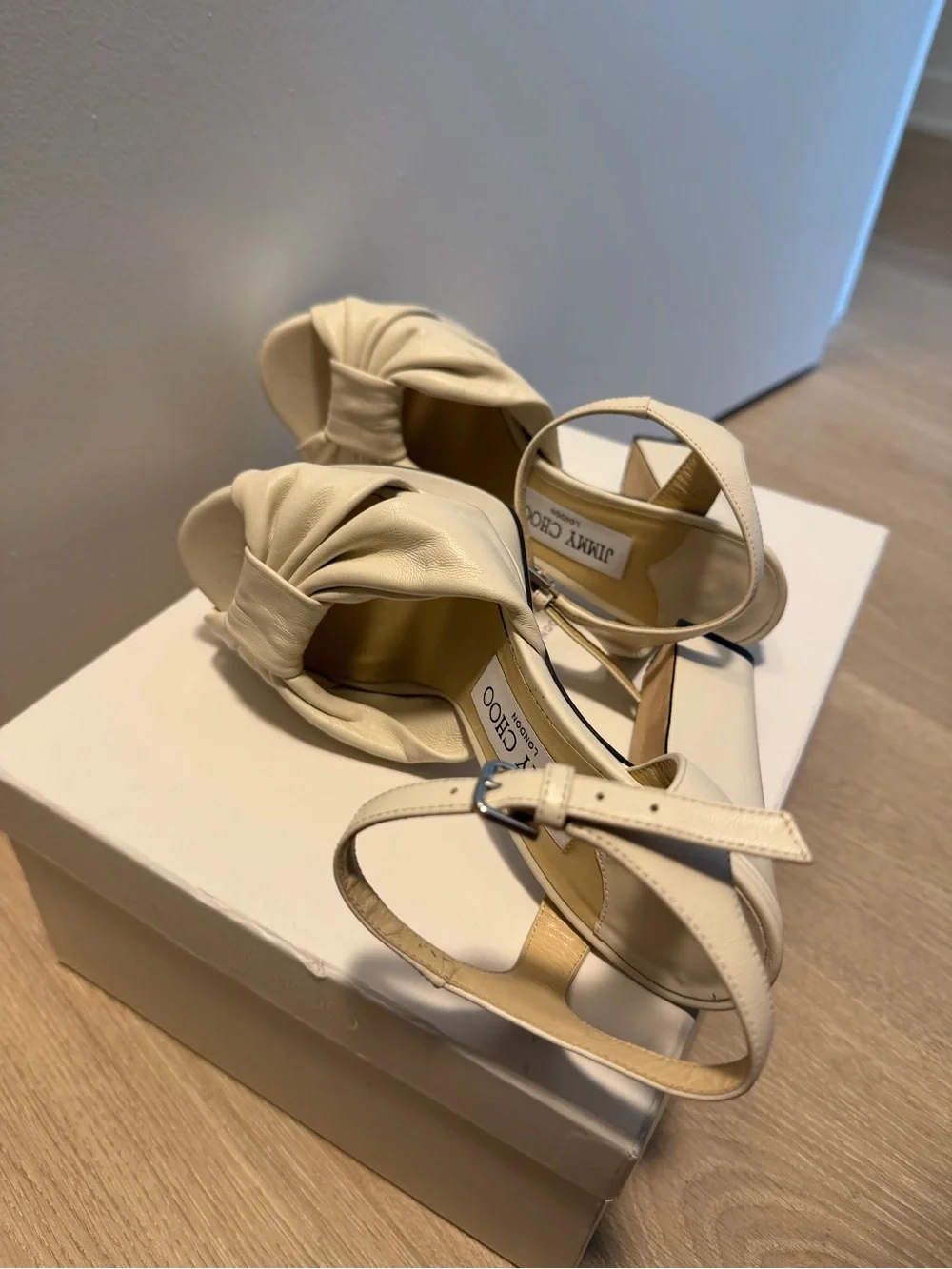 Jimmy Choo Heloise Platform Heels 120mm